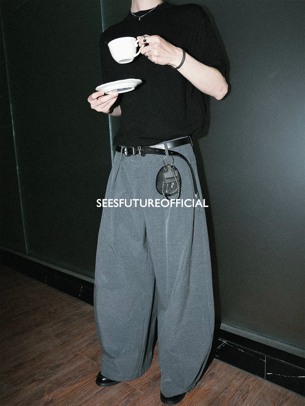 Seesfuture Premium Pendant Casual Pants