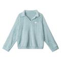Nariele Soft Waxy Hairy V-Neck Long Sleeve Sweater