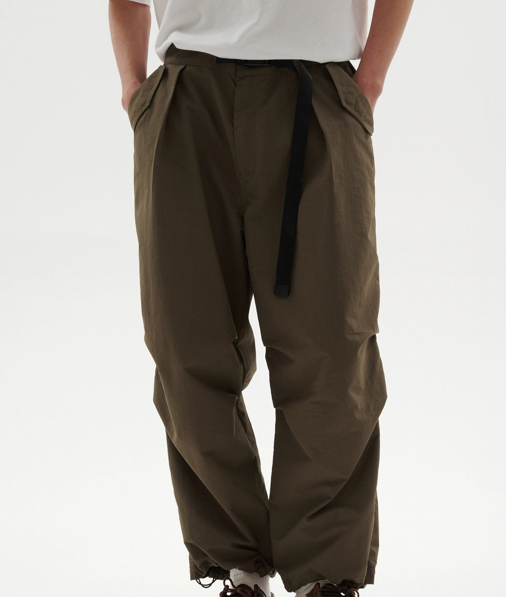 BUTTBILL 120g Water-Resistant Nylon Straight-Leg Flight Pants