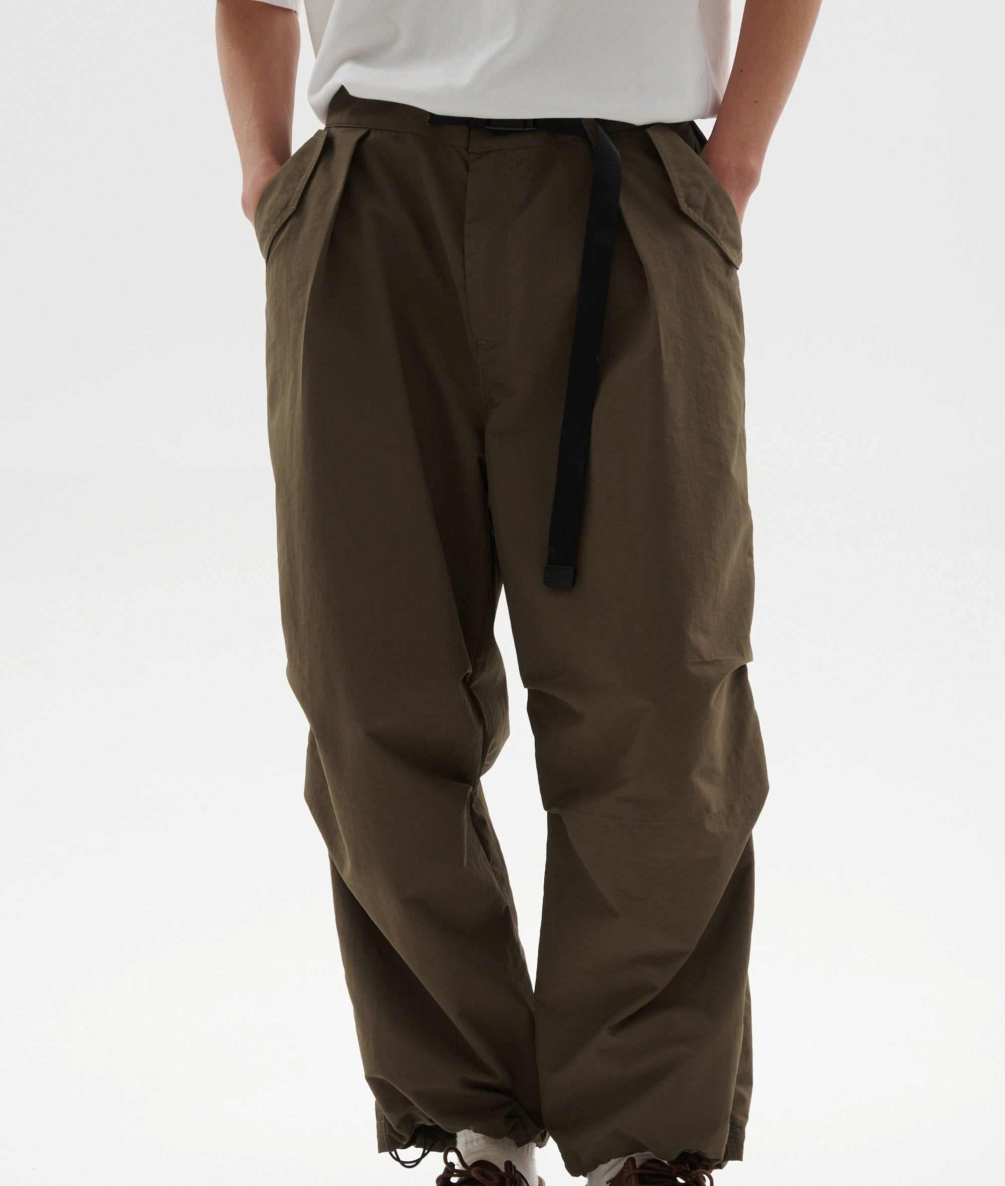BUTTBILL 120g Water-Resistant Nylon Straight-Leg Flight Pants