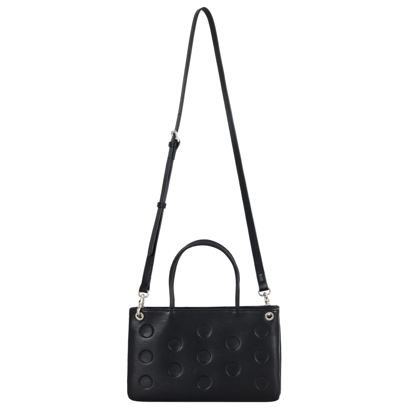DirtySix Polka Dot Cowhide Square Bag
