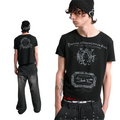 No E Mosen Stamp Stamp Front Shoulder Tee
