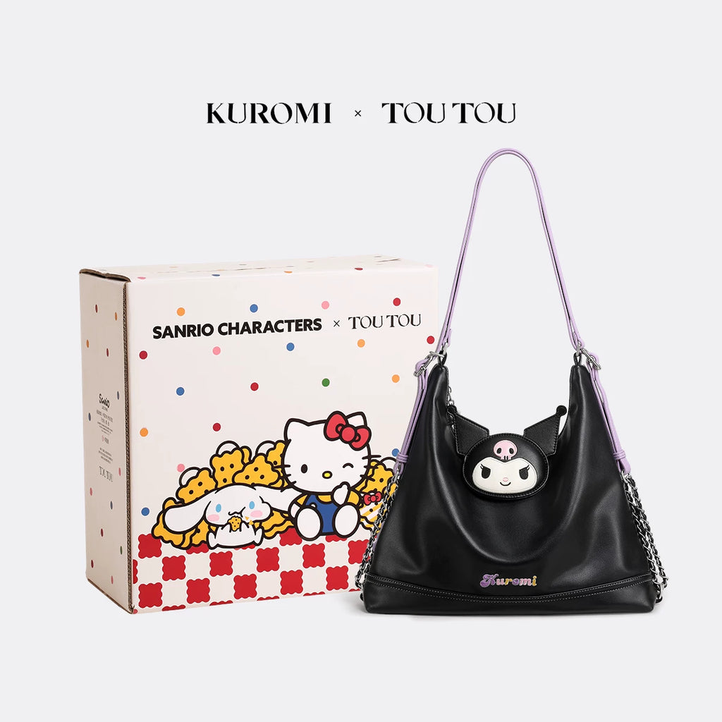 TOUTOU Faux Leather Hello Kitty Backpack