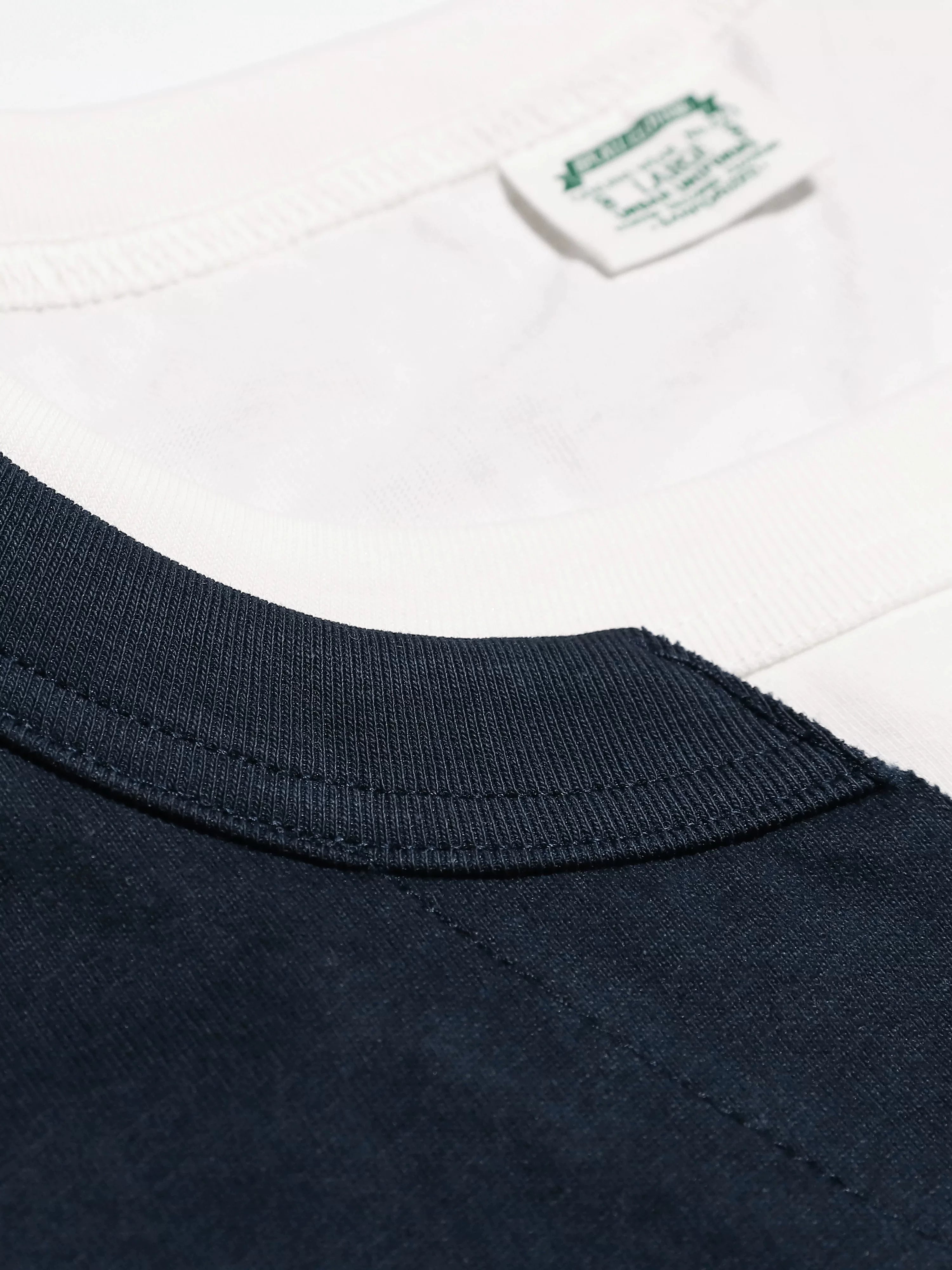 BPCALL Simple Loose Casual Fake Two Long Sleeves