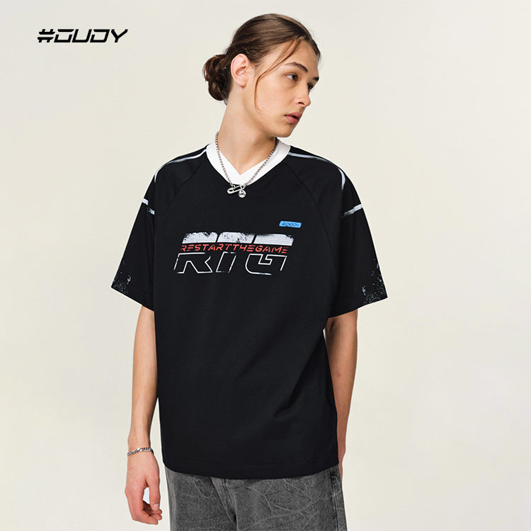 #OVDY Vintage Street Loose Short Sleeve tee