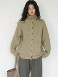 EIGHTHMONTH Vibe Loose Button Knitted Sweater Jacket