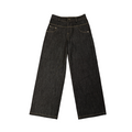 JCAESAR WOMEN Straight-Leg 12oz Raw Denim Jeans