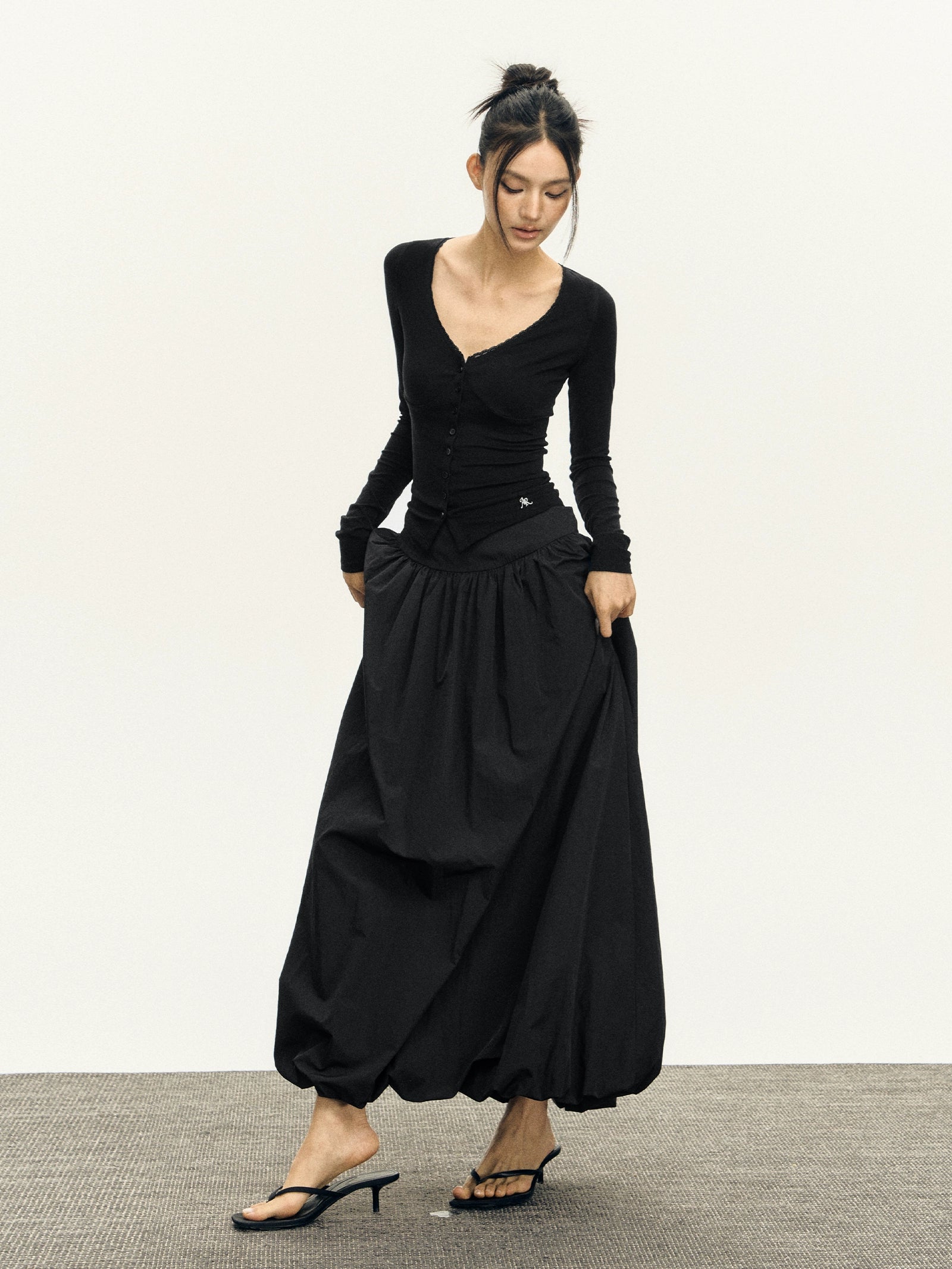 Ariseism Vintage Bud Skirt Tutu Skirt