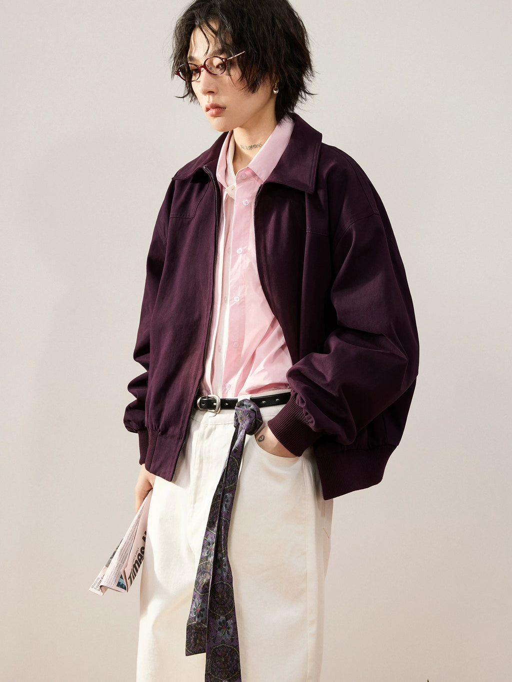 Sameuoo Casual Versatile Short Jacket