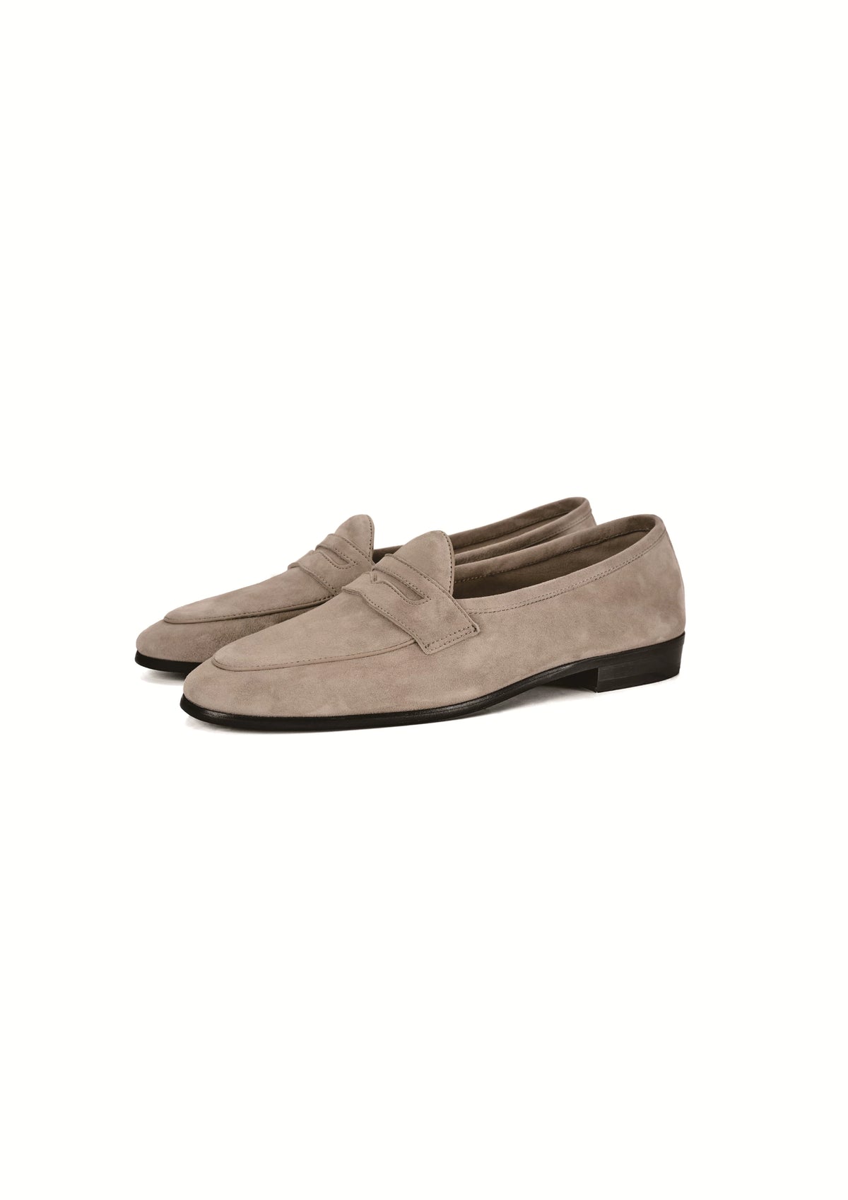 TERRAKOO Suede Slip-On Round-Toe Loafer
