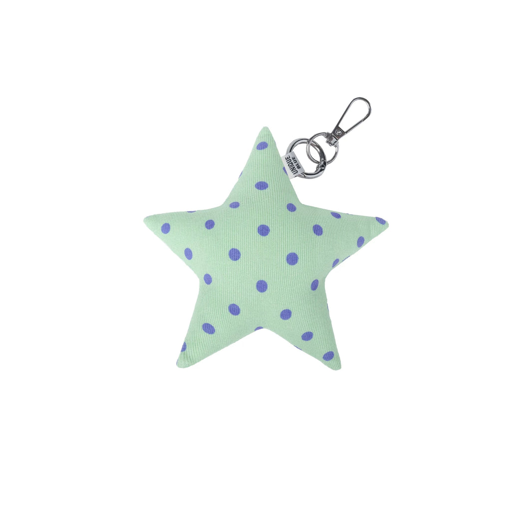 Unique blue Star Plush Phone Charm Keychain Pendant
