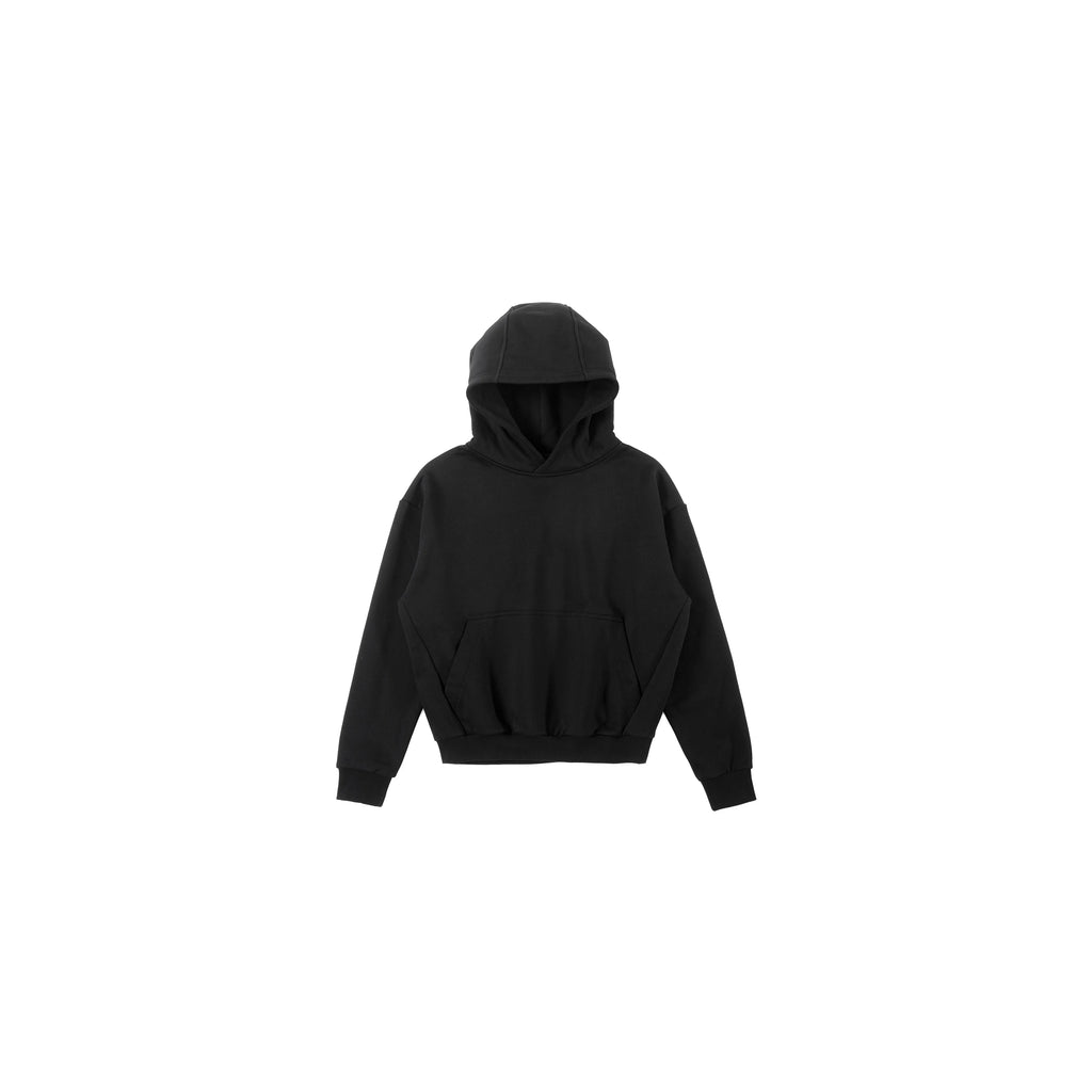 PLUS NO LOGO Self-Heating 440g Anti-Bacterial Cropped Hoodie