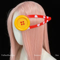 YuDuoDuo Red Polka Dot Plastic Bag Charm
