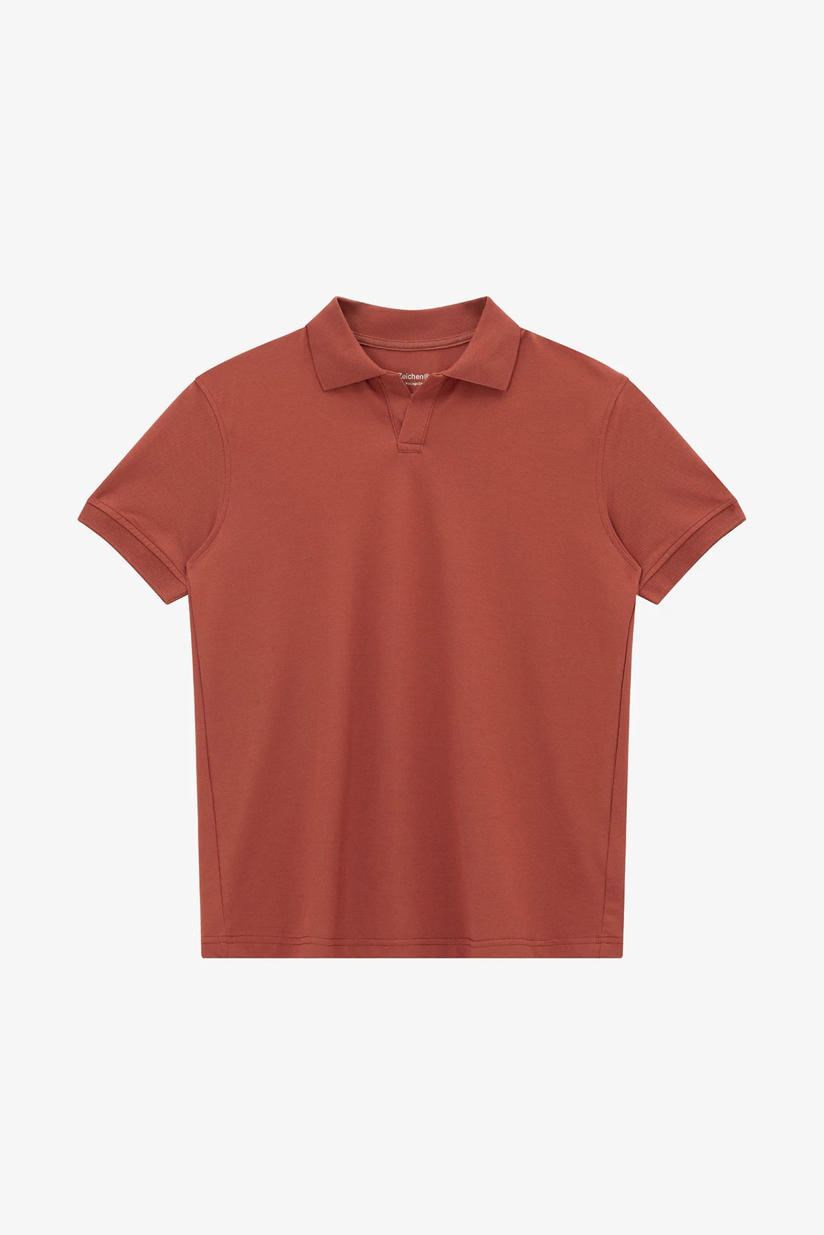 NO LOGO Silk-Cotton Seagull Collar 240g Quick-Dry Relaxed Polo