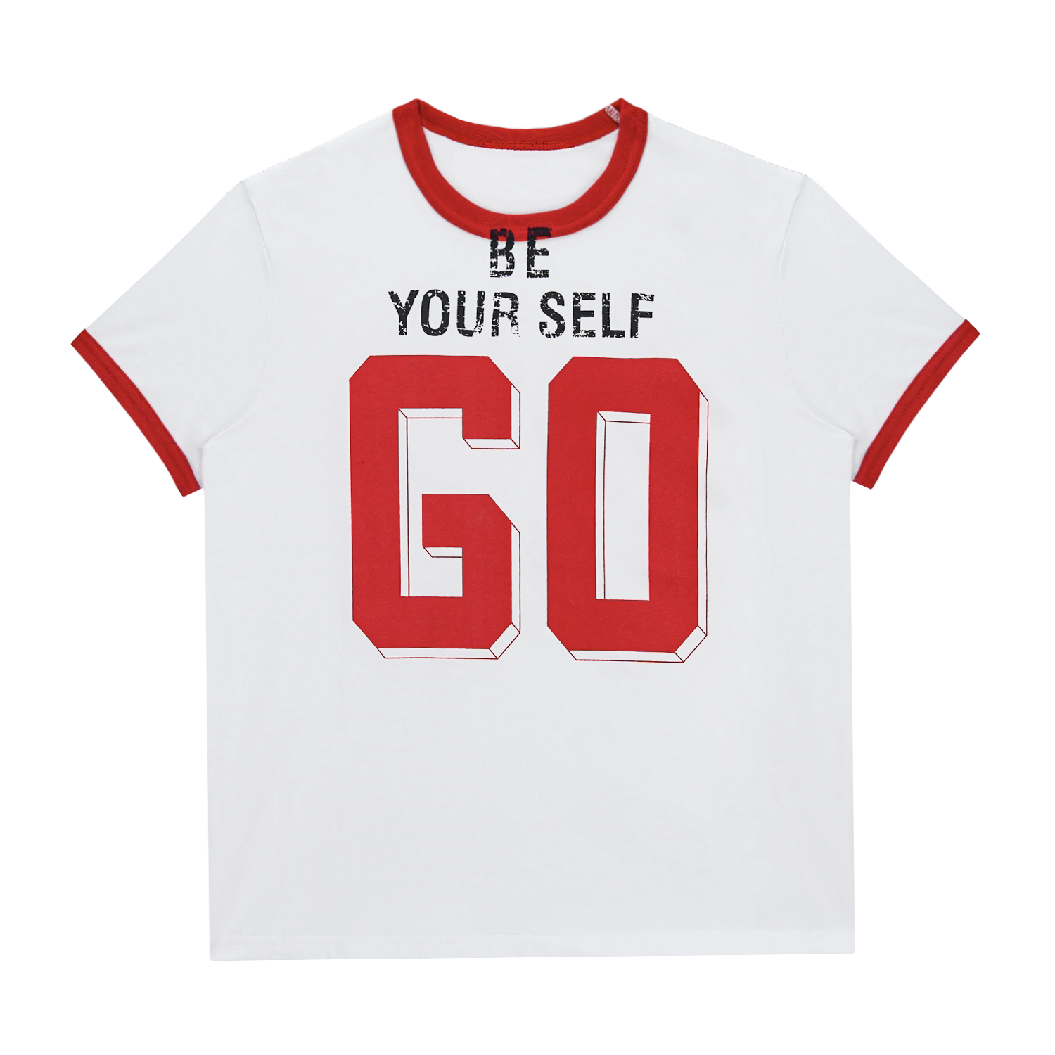 WebSurfGroup Couple Cotton Printed Front Shoulder Short Sleeves