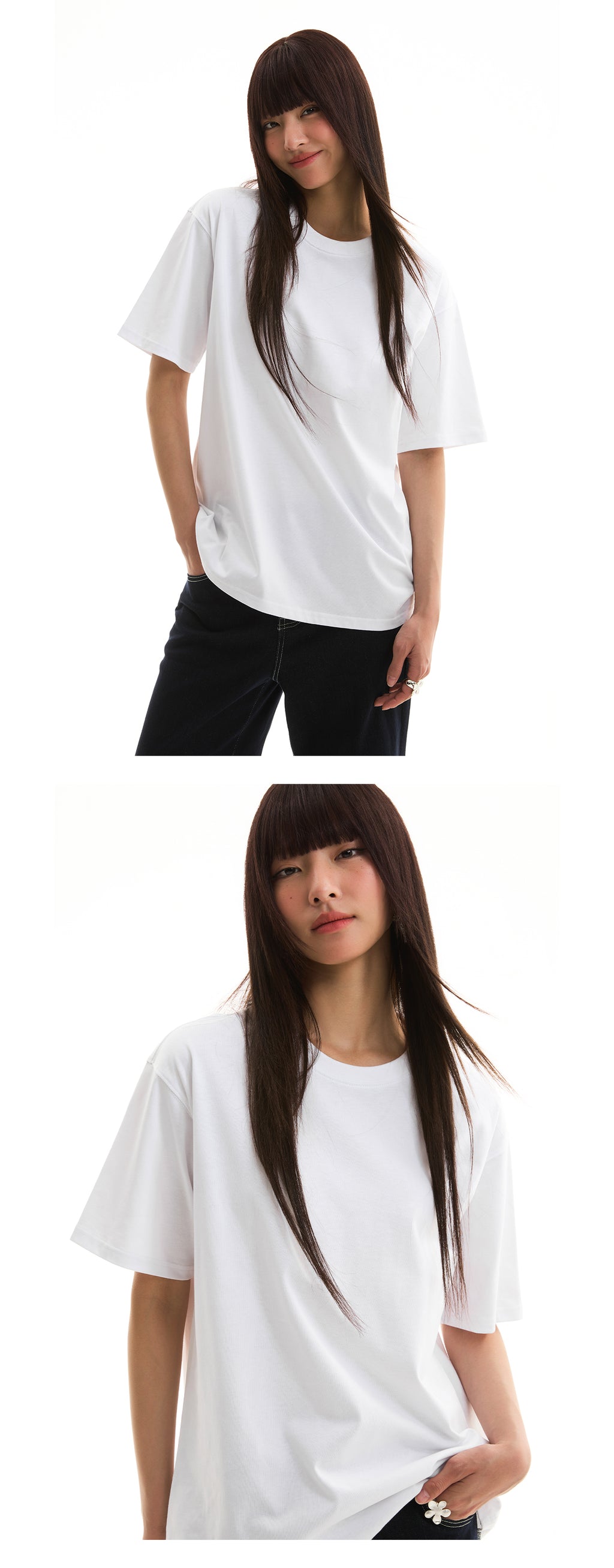FUNKYFUN 2025SS five-color pure cotton 230g loose Tee