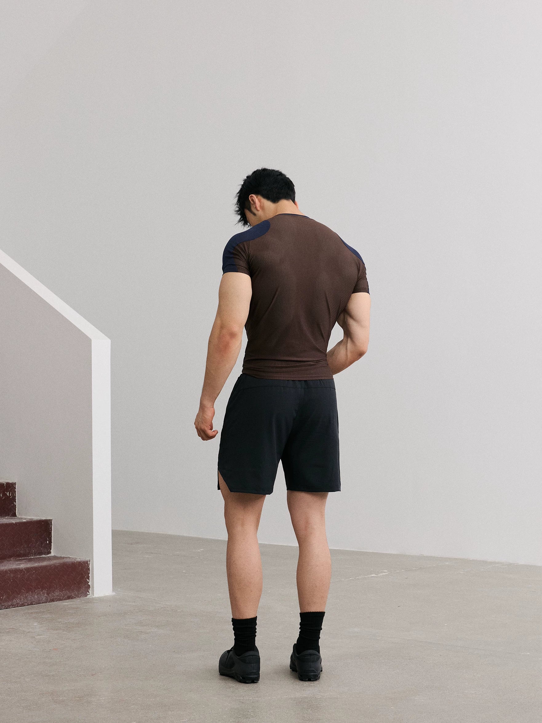 AFTERGLOW Color-Block 180g Quick-Dry Fitted Tee