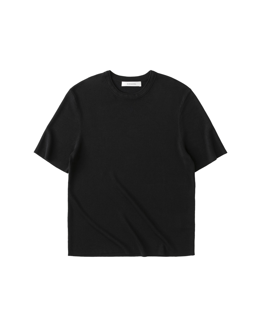 NONRADICAL Mulberry Silk 88% Lyocell Breathable Relaxed Tee