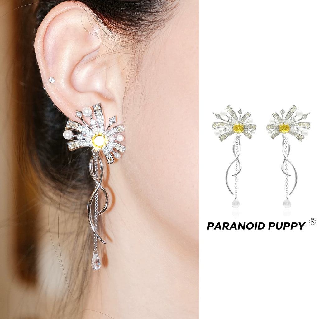 PP Smart Fringed Light Luxury Earrings