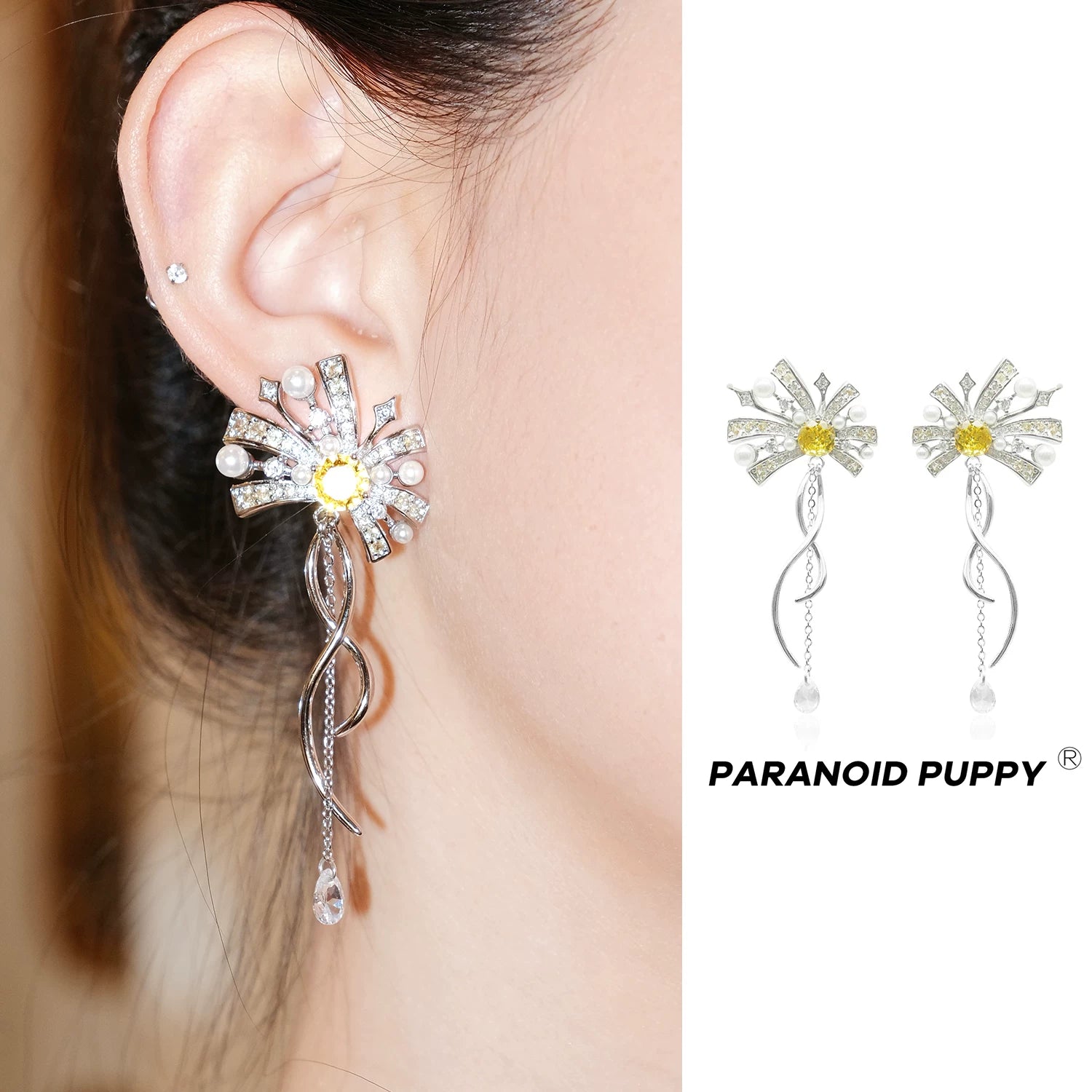 PP Smart Fringed Light Luxury Earrings