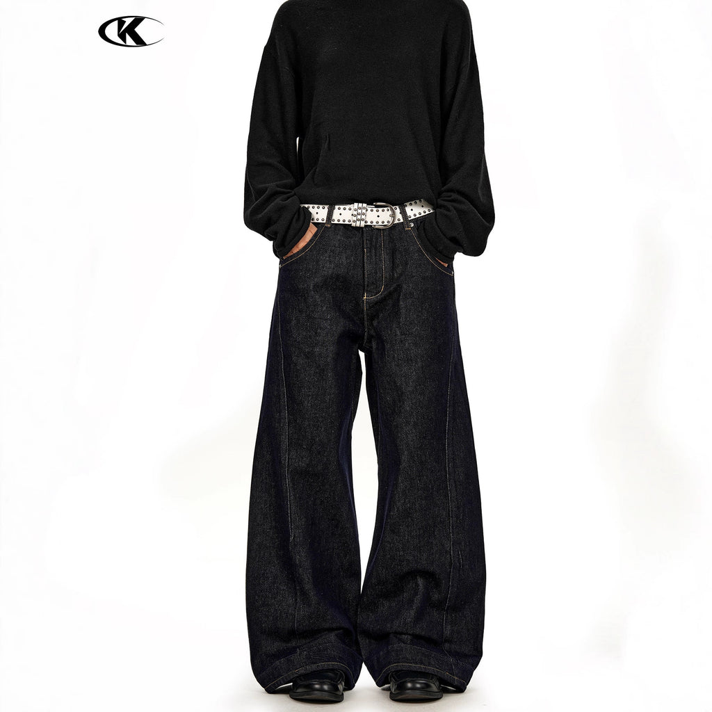 11KN original straight cleanfit loose jeans