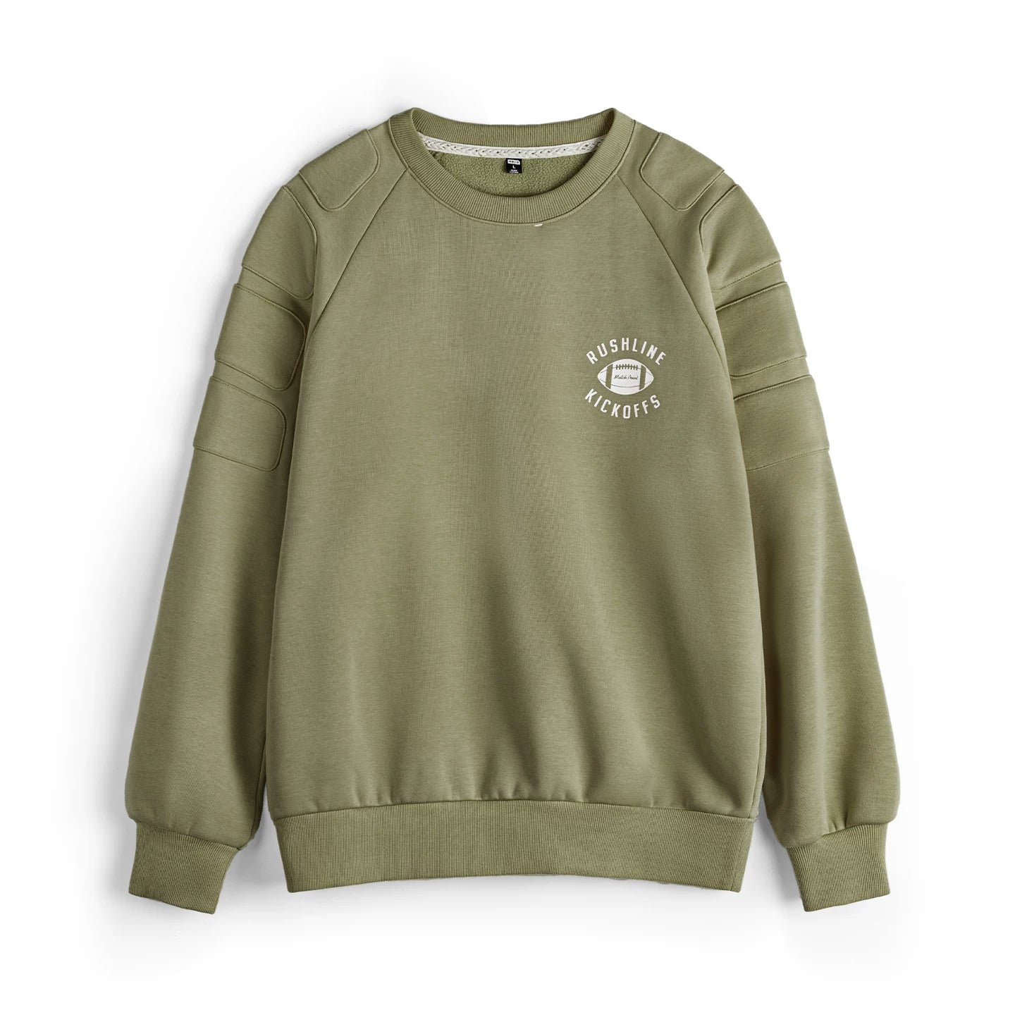 Madden fleece thickened warm round neck sweater