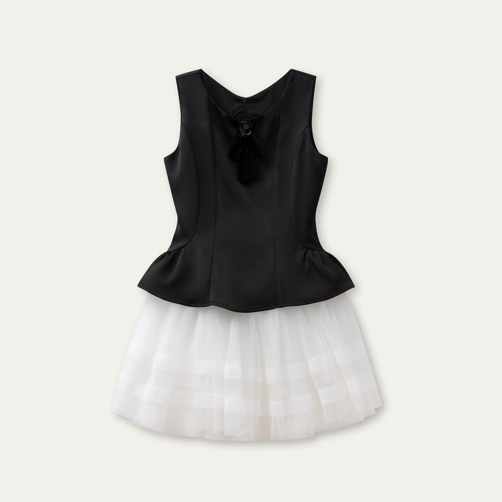 SunsetPark Lace Sleeveless Tank Skirt