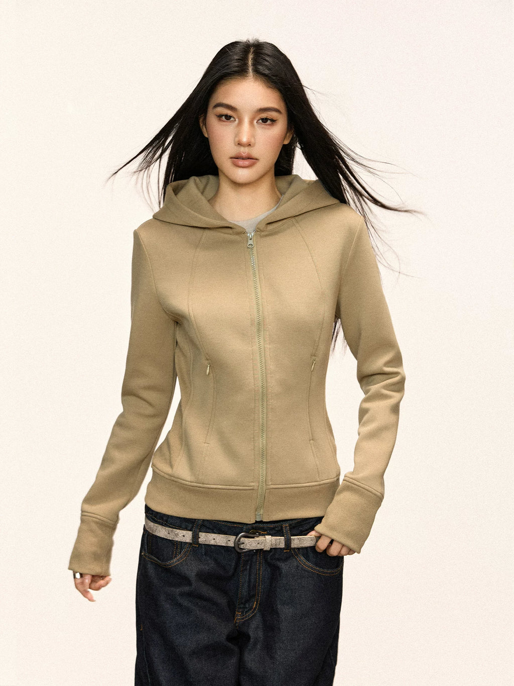 Cherry Melody Vintage Sport Hooded Jacket