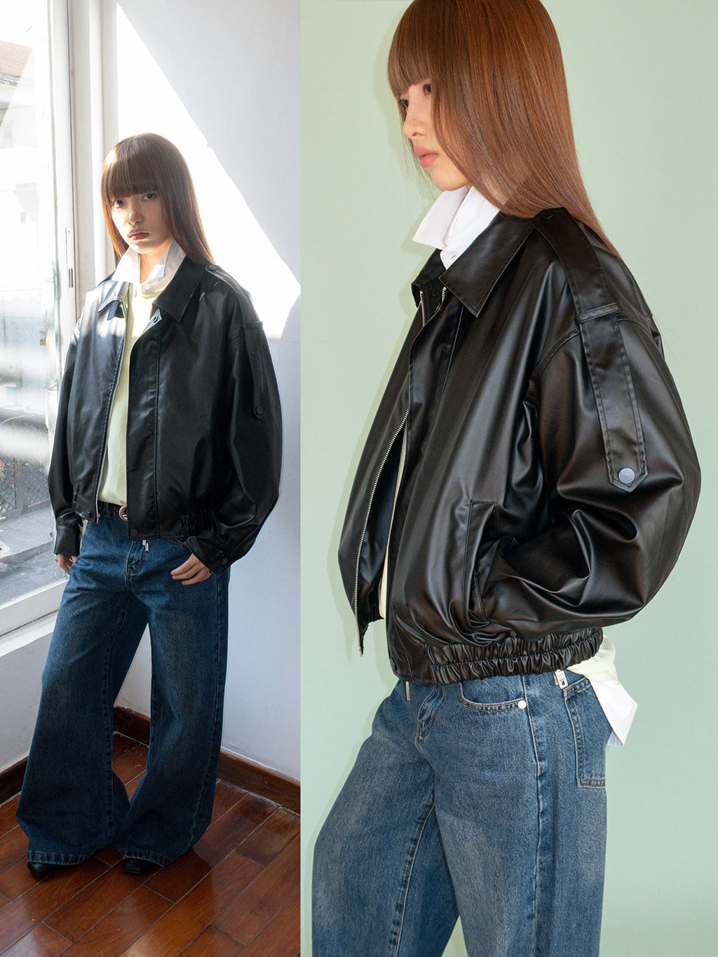 FUNKYFUN Lapel Loose Jacket