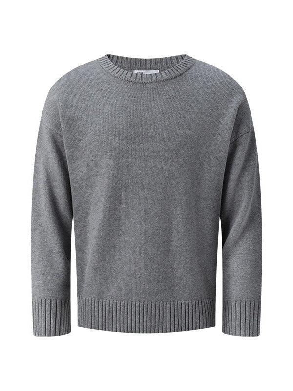 UNF Loose Cashmere Comfortable Soft Waxy Knitted Sweater