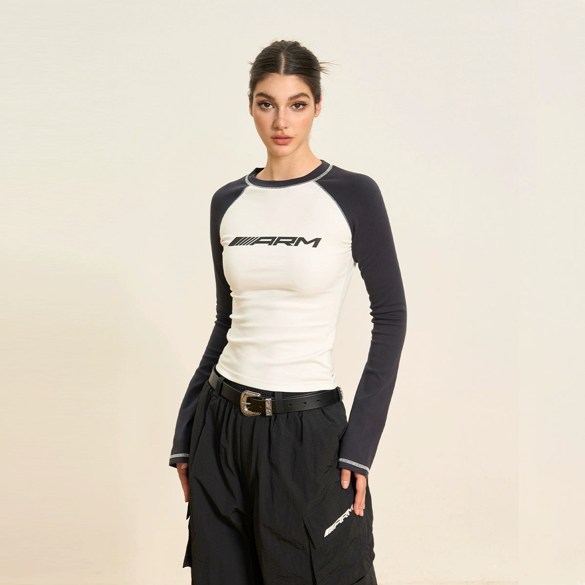 Ariseism Vintage Shoulder Skinny Long Sleeves