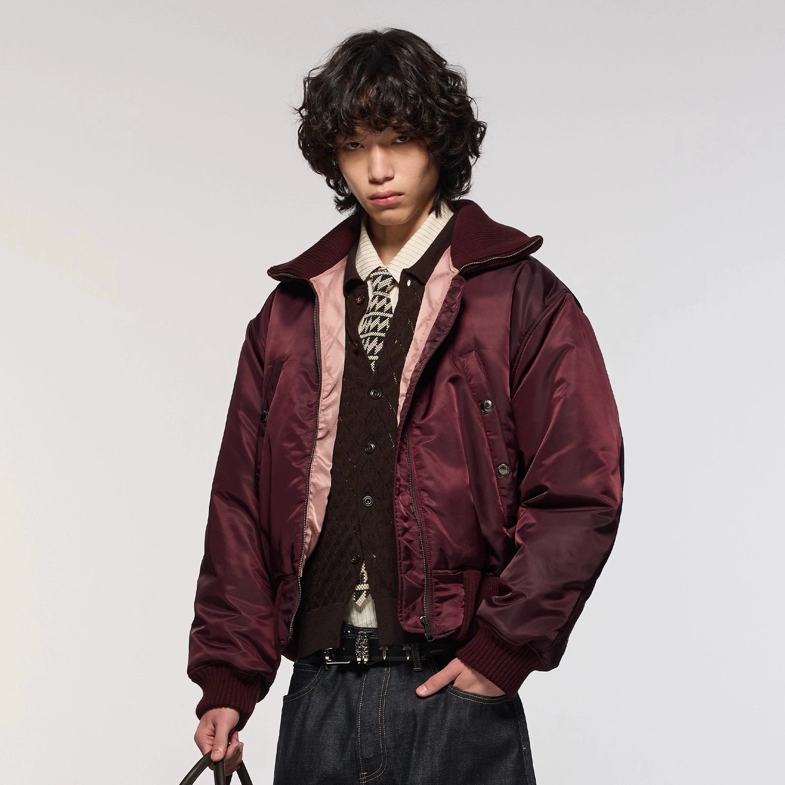 Azure Lisseur Premium Cotton Short Jacket