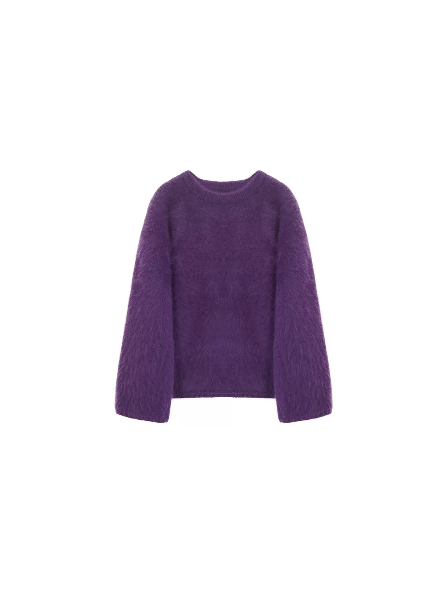 KELIFAN Vintage Thickened Soft Waxy Loose Knitted Sweater