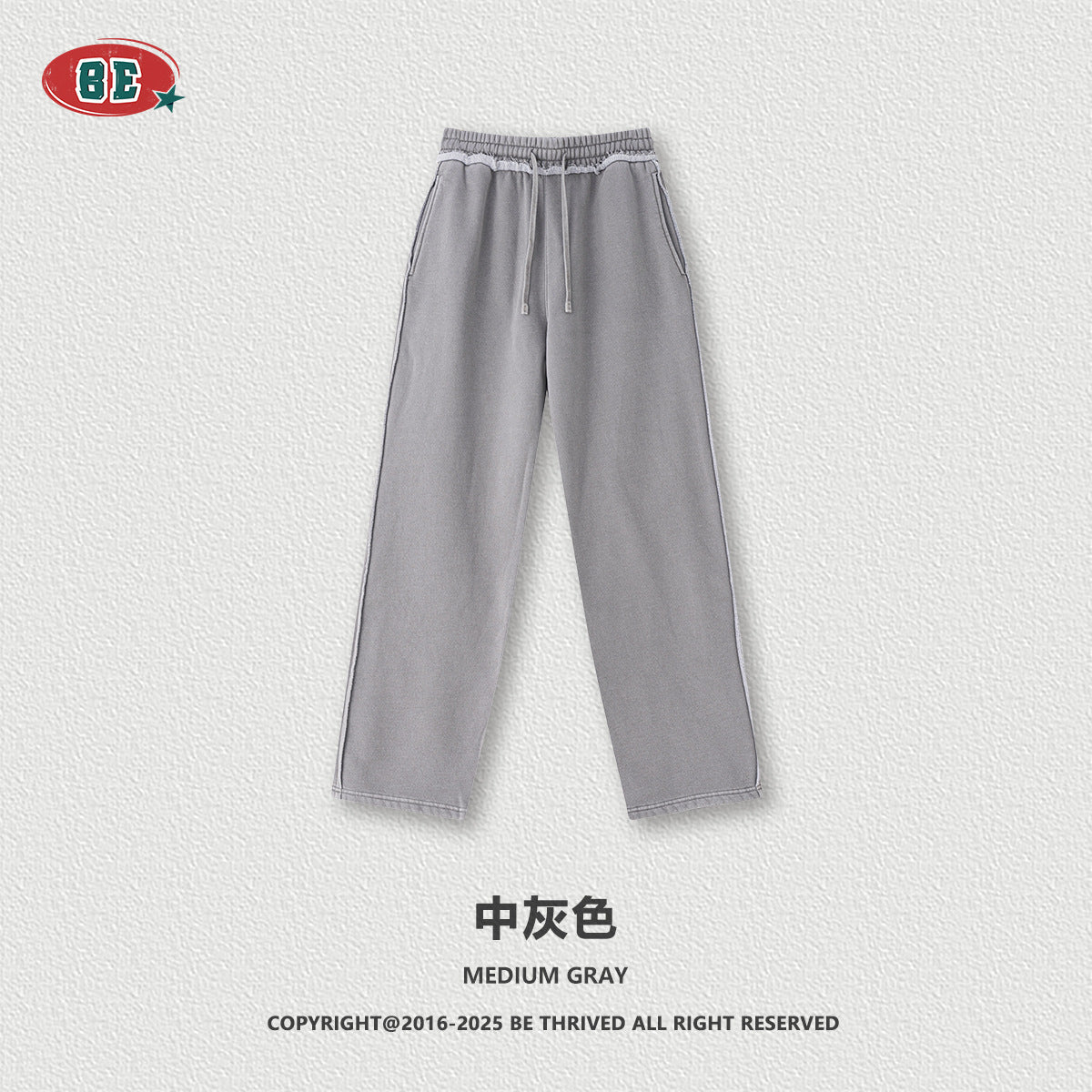 BE Retro Ins Made Old Velvet Straight Trousers