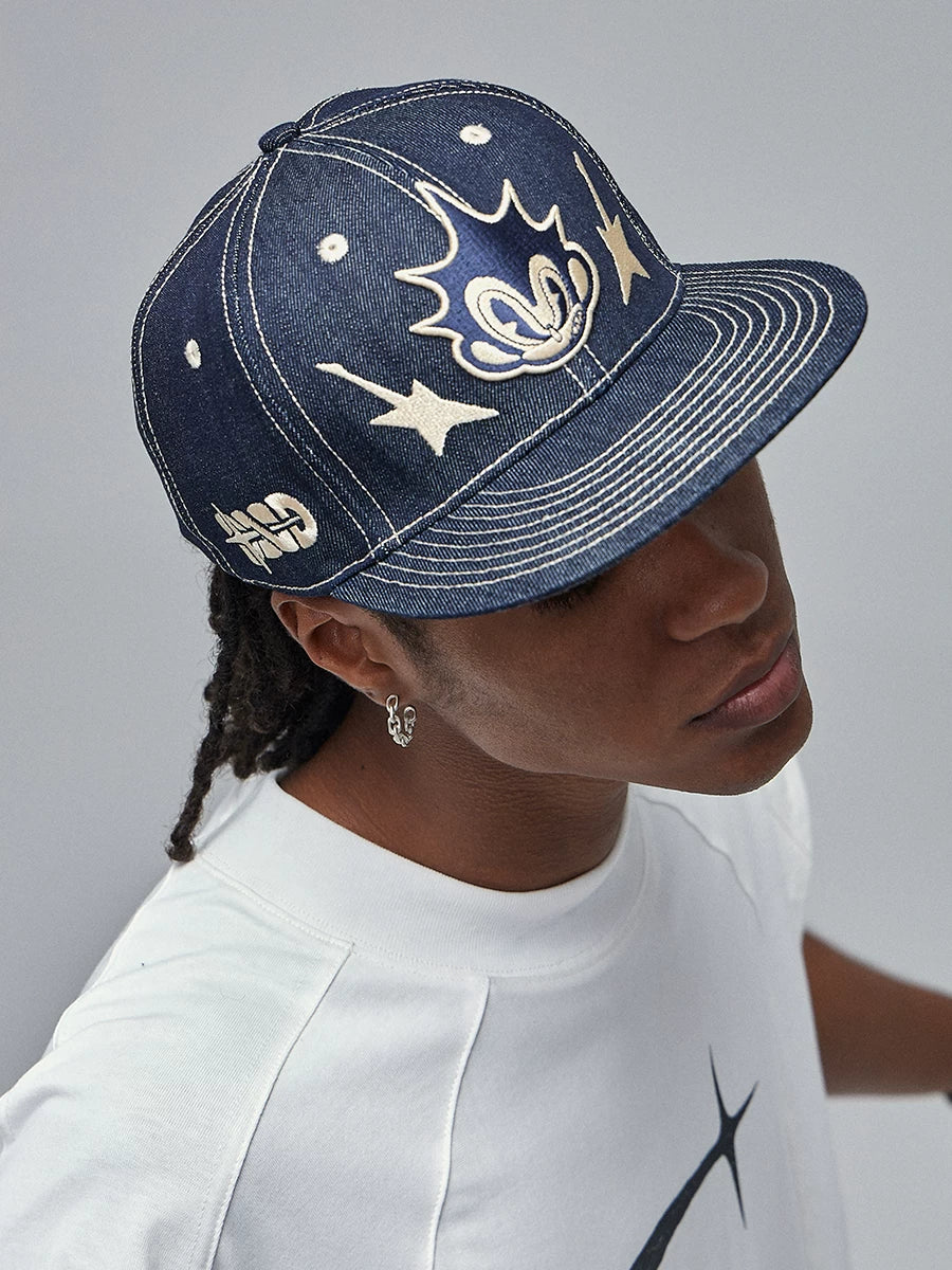 DND4DES 3D Embroidered Denim Baseball Cap