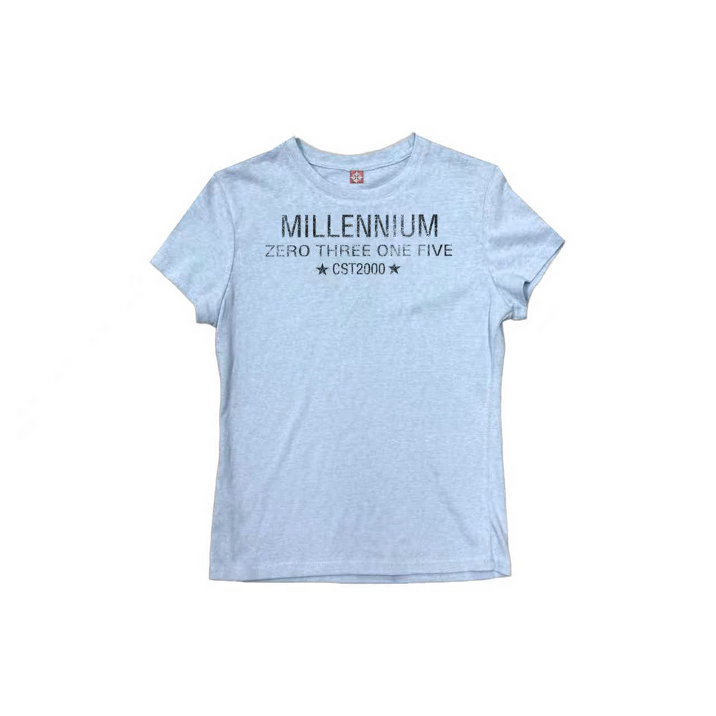 DETW CST2000 Snowflake 260g Slim Fit Crewneck Tee