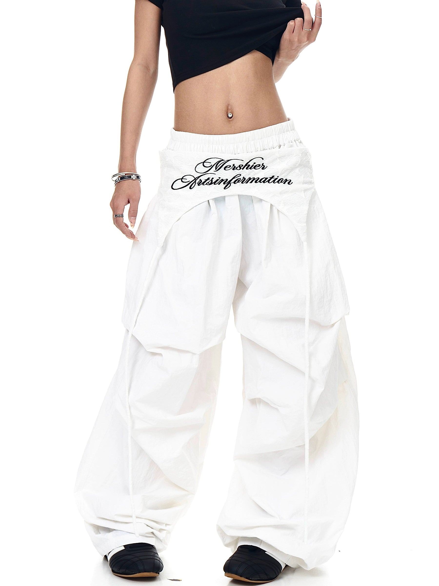 BLACKLISTS Waist-sealed Fart Curtain Paratrooper Cargo Pants