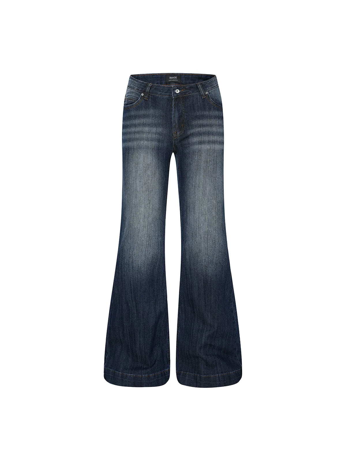 ANTSSTNA Mid-Rise Straight-Leg Jeans