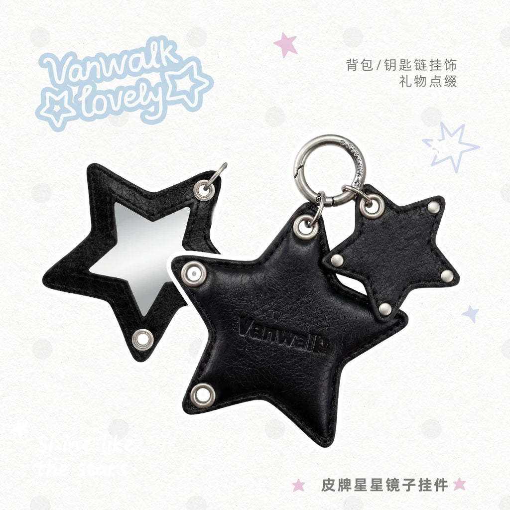 VANWALK Yellow Star Bag Charm