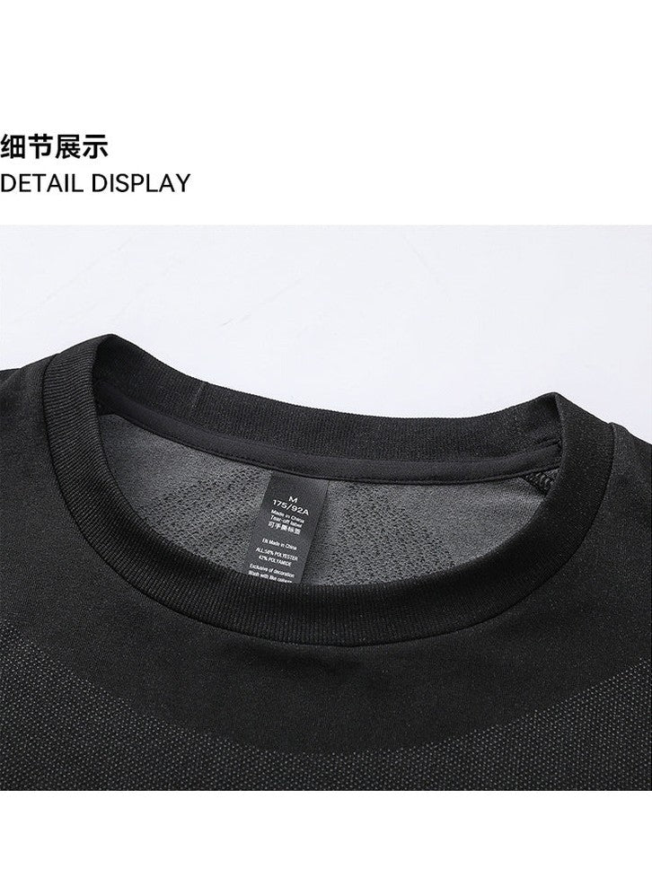 UNF Quick-Drying Slim-fit Sports Fitness Crew Neck Long Sleeve