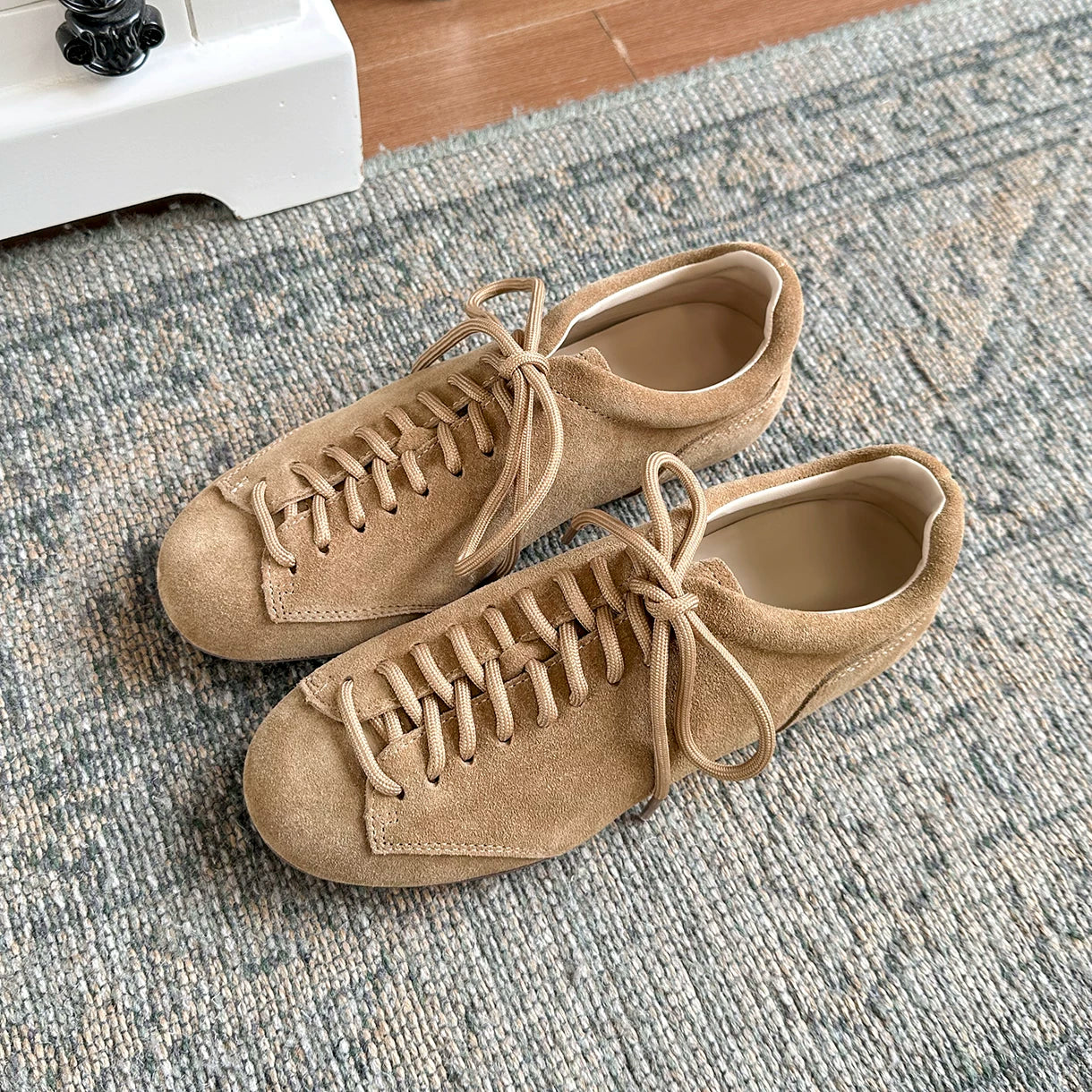 Lidaren Produced Suede Lace-Up Sneaker