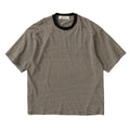 NONRADICAL Striped Cotton-Linen Breathable Tee
