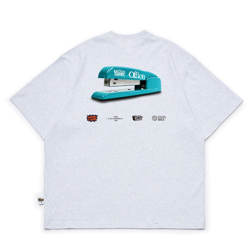 Battles Stapler Digital Printing Tee