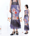 YEDM Wandering in the Stream 400g A-Line Fishtail Skirt