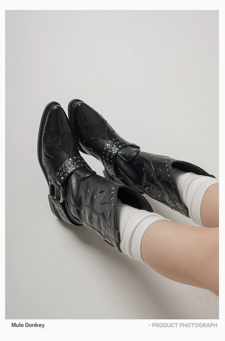 Donkey Mid Knight Boots