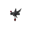 MASW Creative Raven Edge Clip Hair Accessory - Unique High-End Clip