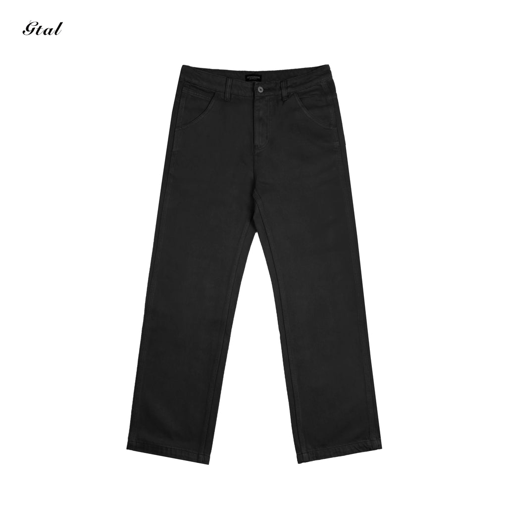 GTAL Asut Dye 14oz Wrinkle-Resistant Straight-Leg Trousers