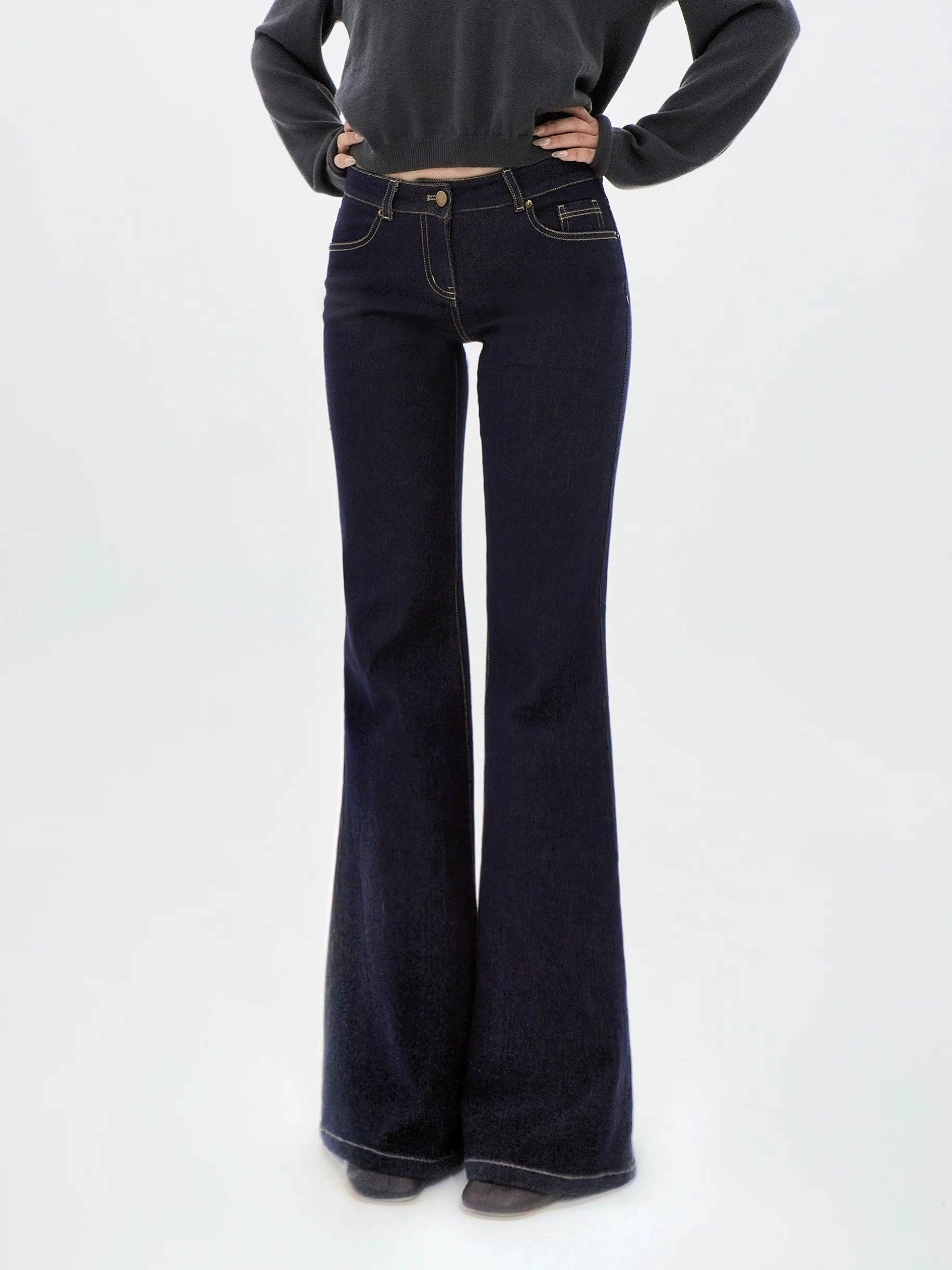 Jim Kennet Low-rise Straight-leg Jeans
