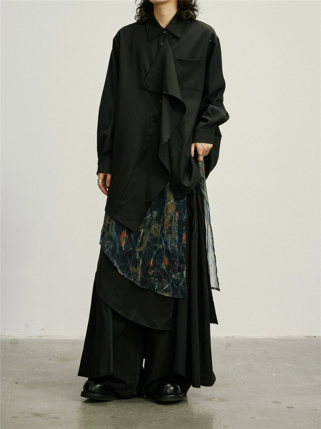 SUNYVONNE Versatile Medium and Long Stacked Fart Curtain Apron