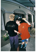 Lemanism Colored Alphabet Loose Casual Tee